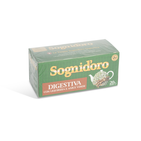 SOGNI D’ORO DIGESTIVA CON LIQUIRIZIA E ANICE VERDE STAR DA 20 PZ