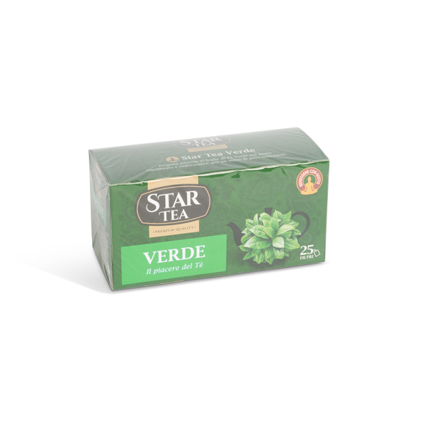 TÈ STAR VERDE DA 25 PZ