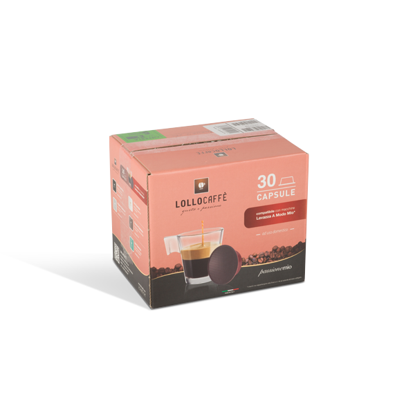 CAFFE’ CAPSULE AMODOMIO 30 PZ LOLLO CAFFE’