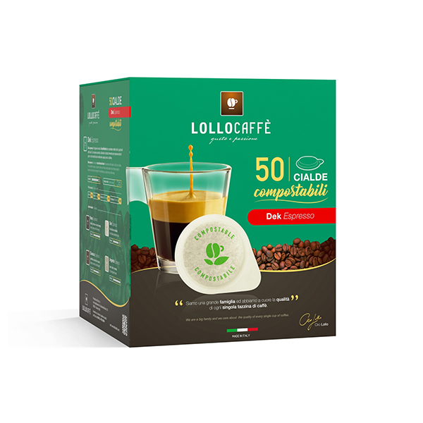 CAFFE’ CIALDA DECAFFEINATO 50 PZ LOLLO CAFFE’