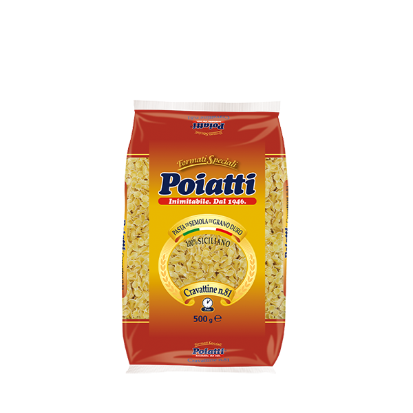 CRAVATTINE N.81 POIATTI SPA DA 500 GR